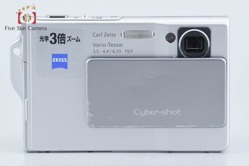 SONY Cyber-shot DSC-T7 Silver 5.1 MP Digital Camera [Japanese Language Only]