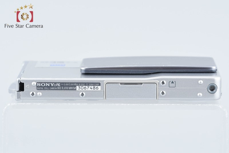 SONY Cyber-shot DSC-T7 Silver 5.1 MP Digital Camera [Japanese Language Only]