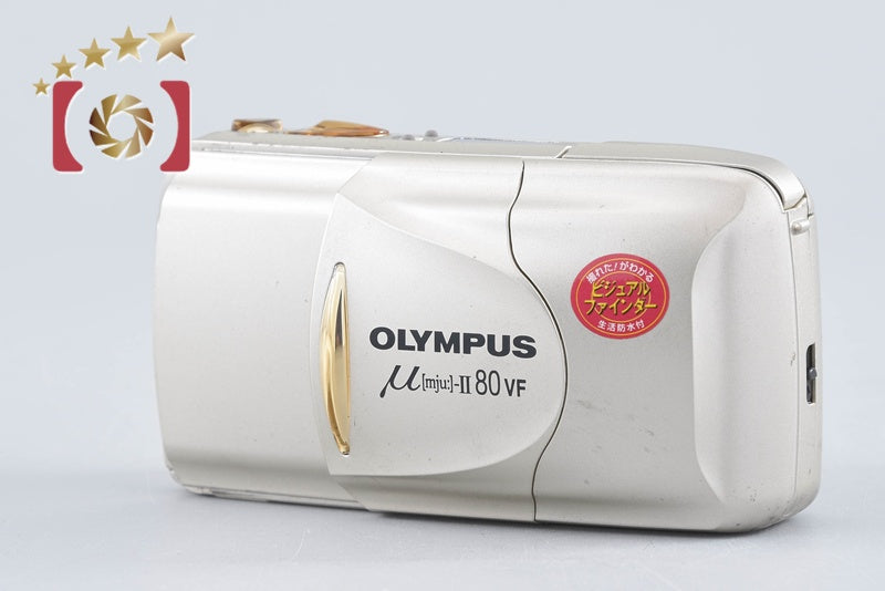 Olympus μ[mju:]-II 80 VF 35mm Point & Shoot Film Camera
