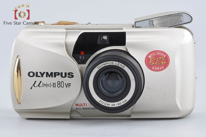 Olympus μ[mju:]-II 80 VF 35mm Point & Shoot Film Camera