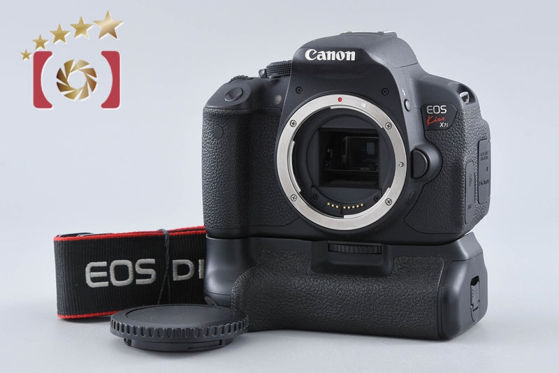 "Count 4,125" Canon EOS Kiss X7i / Rebel T5i / 700D 18.0 MP + BG-E8 Battery Grip