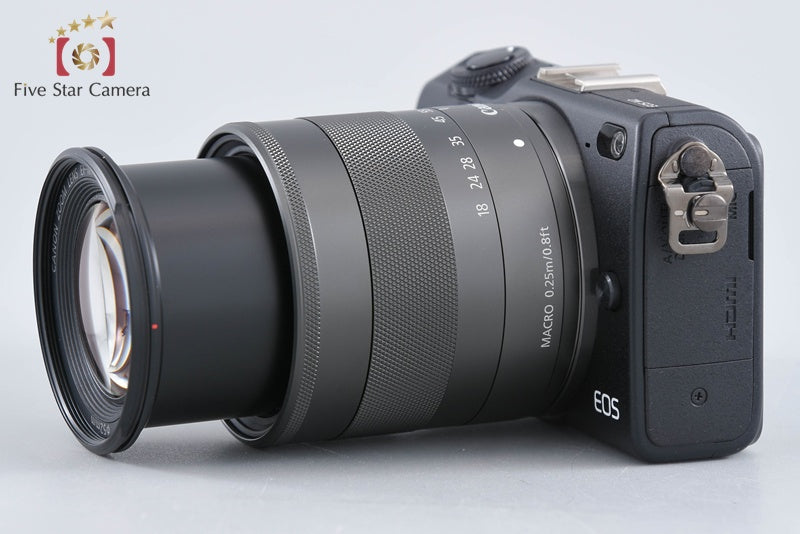 Canon EOS M2 Black 18.0 MP Digital Mirrorless Camera EF-M 18-55 Lens