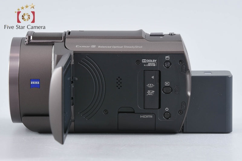 SONY HANDYCAM FDR-AX45 Bronze Brown Digital Camcorder [Multiple Languages]