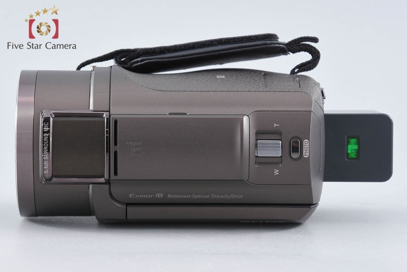 SONY HANDYCAM FDR-AX45 Bronze Brown Digital Camcorder [Multiple Languages]