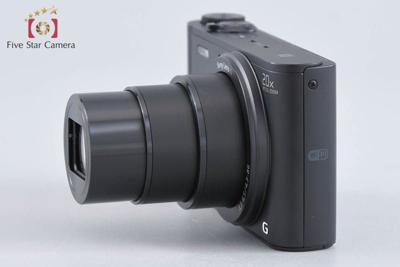 Sony Cyber-Shot DSC-WX350 Black 18.2 MP Digital Camera [Multiple Languages]