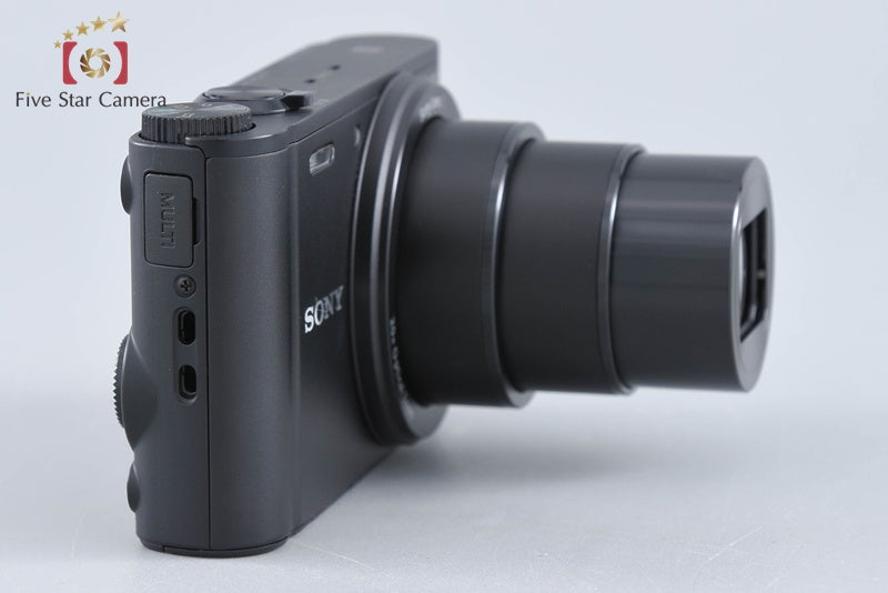 Sony Cyber-Shot DSC-WX350 Black 18.2 MP Digital Camera [Multiple Languages]
