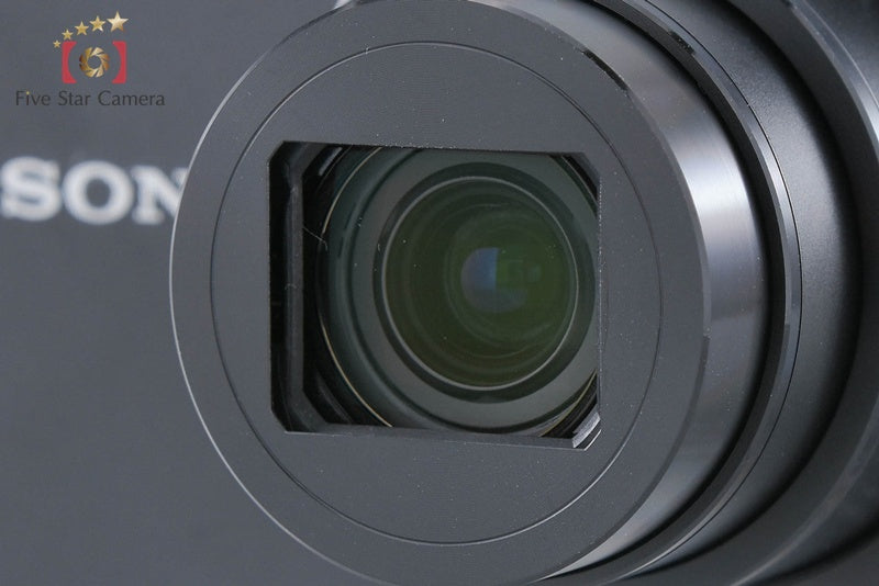 Sony Cyber-Shot DSC-WX350 Black 18.2 MP Digital Camera [Multiple Languages]