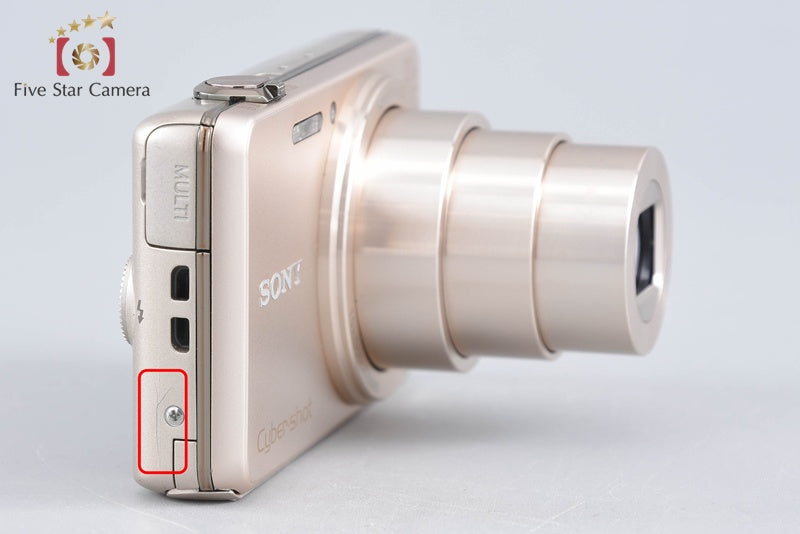 Sony Cyber-Shot DSC-WX220 Gold 18.2 MP Digital Camera [Multiple Languages]