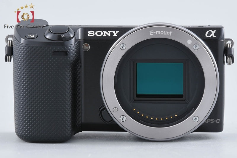 "Count 1,730" Sony α NEX-5R Black 16.1 MP 16-50 Lens [Multiple Languages]