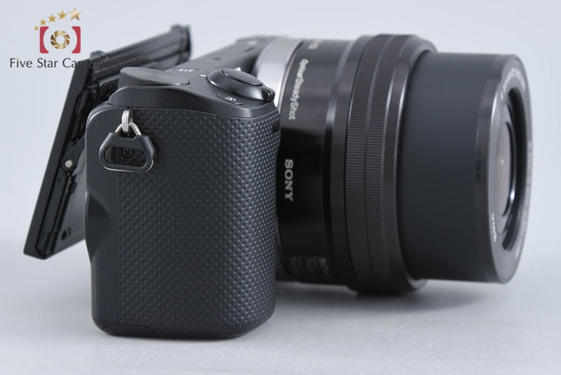 "Count 1,730" Sony α NEX-5R Black 16.1 MP 16-50 Lens [Multiple Languages]