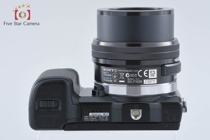 "Count 1,730" Sony α NEX-5R Black 16.1 MP 16-50 Lens [Multiple Languages]
