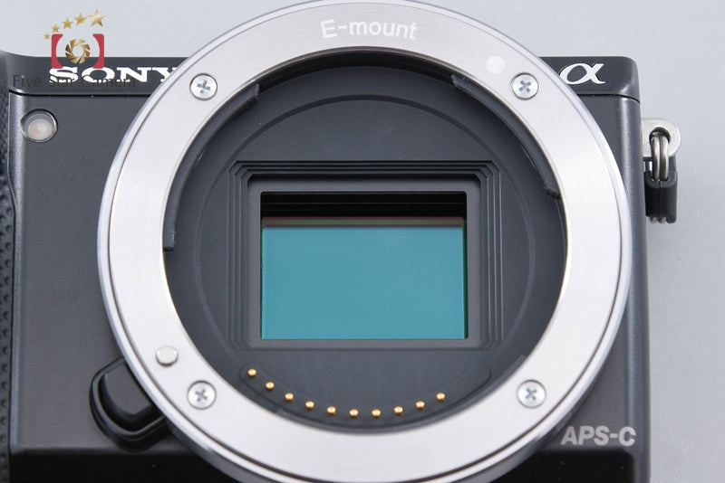 "Count 1,730" Sony α NEX-5R Black 16.1 MP 16-50 Lens [Multiple Languages]