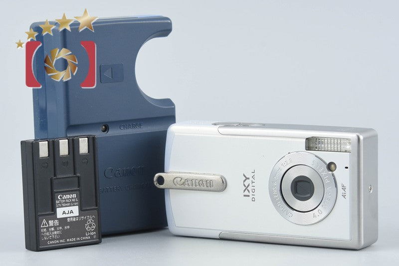 Canon IXY Digital L Platinum Silver 4.0 MP Digital Camera