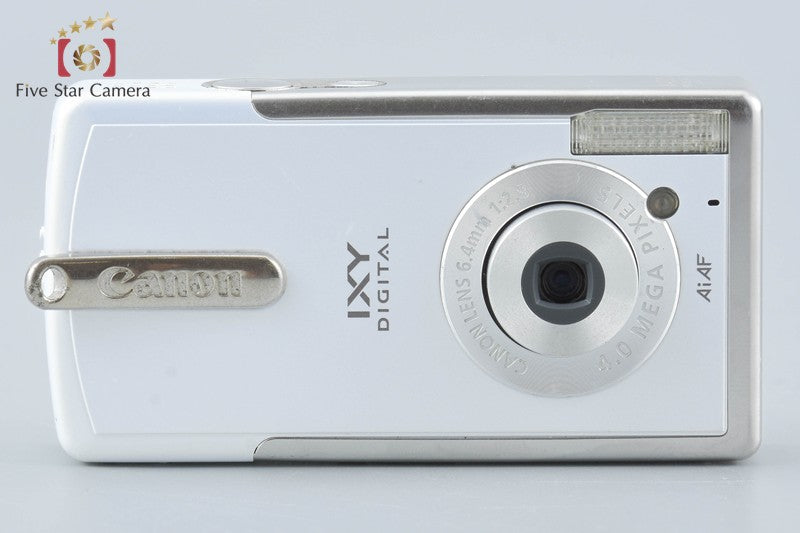 Canon IXY Digital L Platinum Silver 4.0 MP Digital Camera