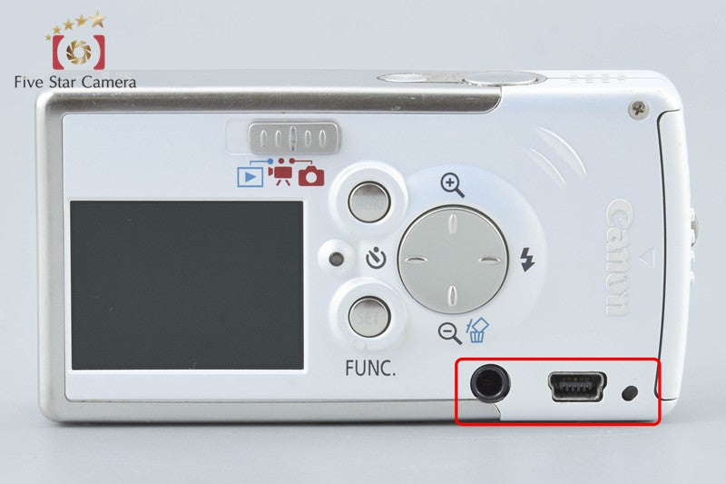 Canon IXY Digital L Platinum Silver 4.0 MP Digital Camera