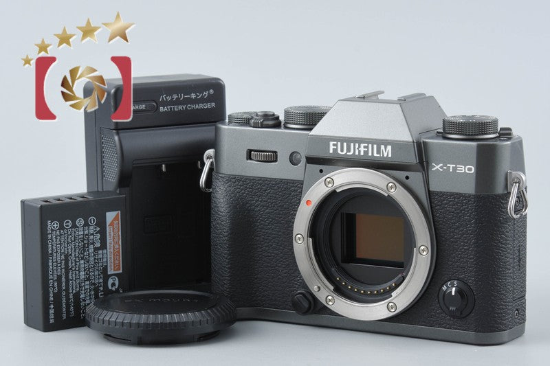 Fujifilm X-T30 Charcoal Silver 26.1 MP Digital Mirrorless Camera Body