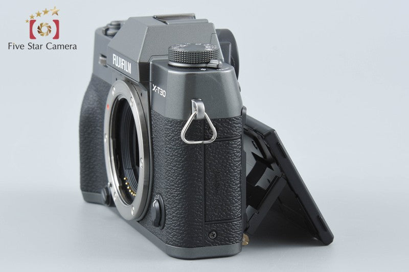 Fujifilm X-T30 Charcoal Silver 26.1 MP Digital Mirrorless Camera Body