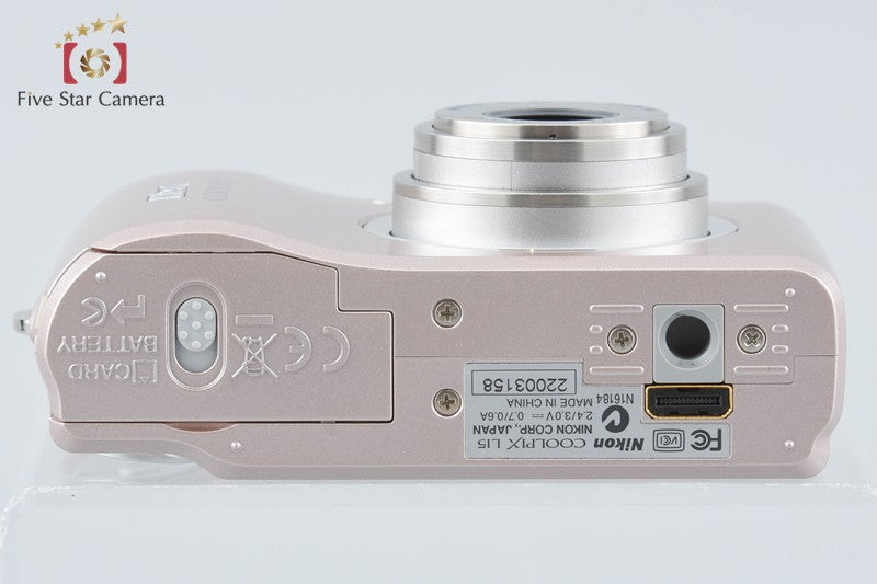 Nikon COOLPIX L15 Pink 8.0 MP Digital Camera