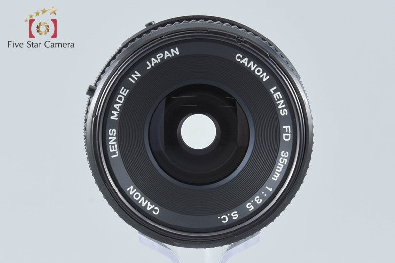 Canon FD 35mm f/3.5 S.C.