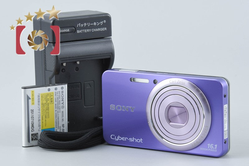 Sony Cyber-Shot DSC-W570 Violet 16.1 MP Digital Camera [Japanese Language Only]