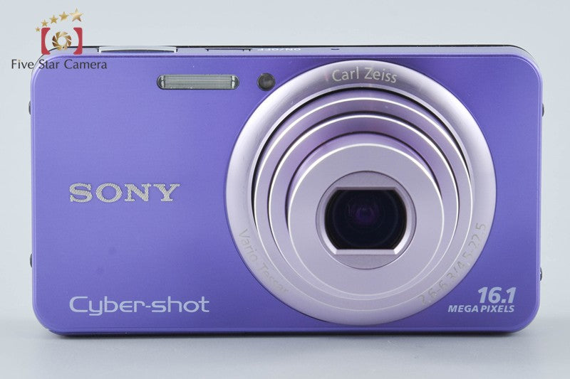 Sony Cyber-Shot DSC-W570 Violet 16.1 MP Digital Camera [Japanese Language Only]