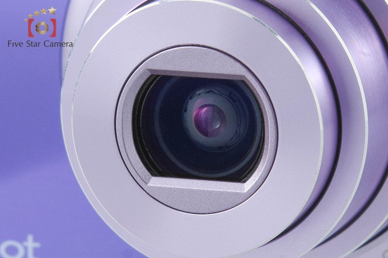 Sony Cyber-Shot DSC-W570 Violet 16.1 MP Digital Camera [Japanese Language Only]