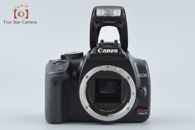 Canon EOS Kiss Digital X Black 10.1 MP Digital SLR Camera Body