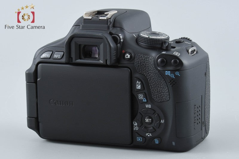 Canon EOS Kiss X5 / Rebel T3i / 600D 18.0 MP DSLR Camera Body