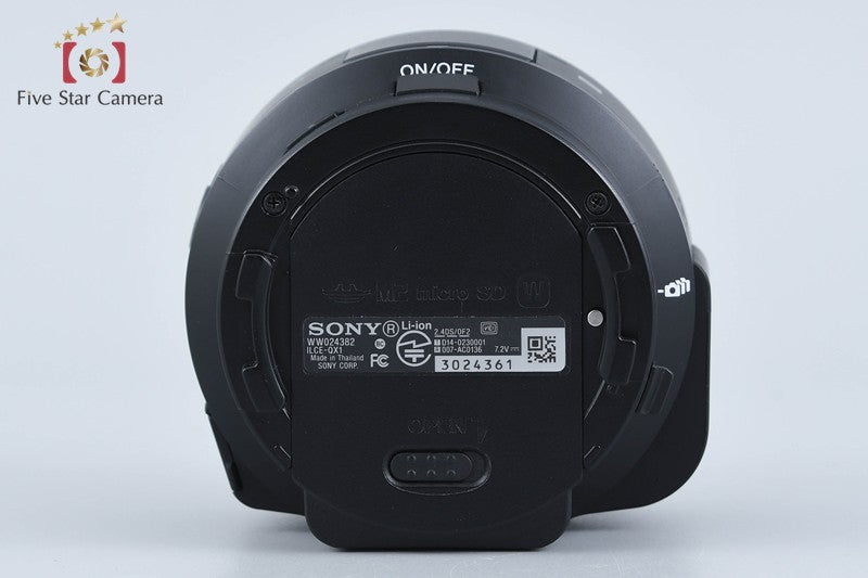"Count 313" Sony Alpha ILCE-QX1 20.1 MP 16-50 Lens [Japanese Language Only]