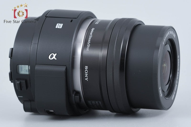 "Count 313" Sony Alpha ILCE-QX1 20.1 MP 16-50 Lens [Japanese Language Only]