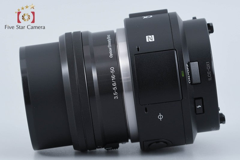 "Count 313" Sony Alpha ILCE-QX1 20.1 MP 16-50 Lens [Japanese Language Only]