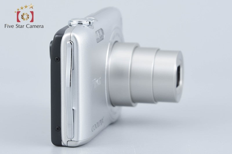 Nikon COOLPIX S3300 Crystal Silver 16.0 MP Digital Camera