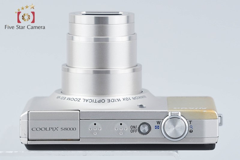 Nikon COOLPIX S8000 Champagne Silver 14.2 MP Digital Camera