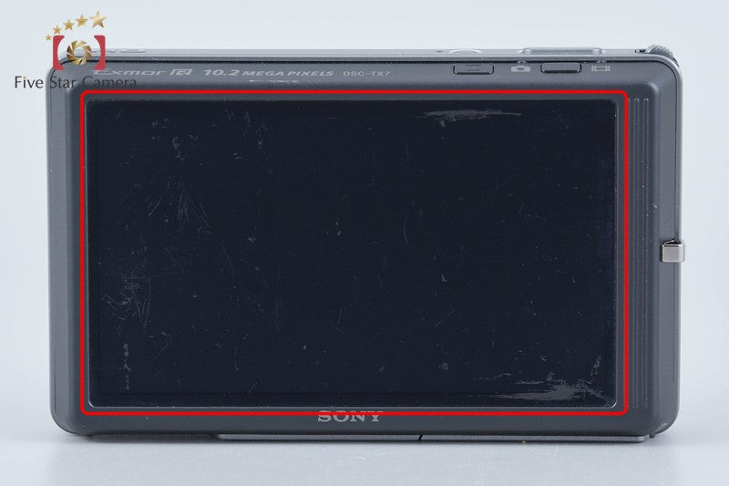 Sony Cyber-Shot DSC-TX7 Silver 10.2 MP Digital Camera [Japanese Language Only]