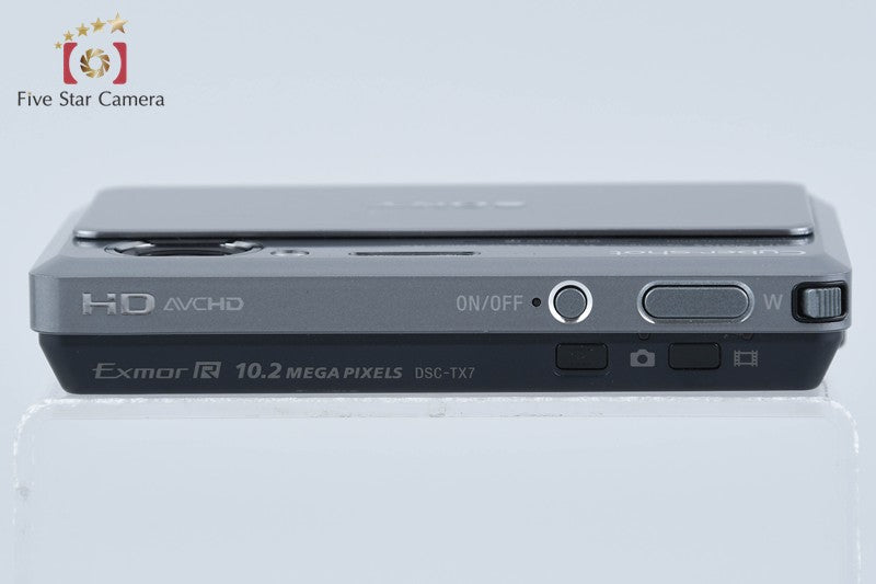 Sony Cyber-Shot DSC-TX7 Silver 10.2 MP Digital Camera [Japanese Language Only]