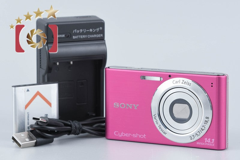 Sony Cyber-Shot DSC-W320 Pink 14.1 MP Digital Camera [Japanese Language Only]