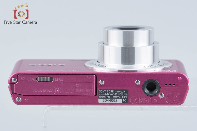 Sony Cyber-Shot DSC-W320 Pink 14.1 MP Digital Camera [Japanese Language Only]