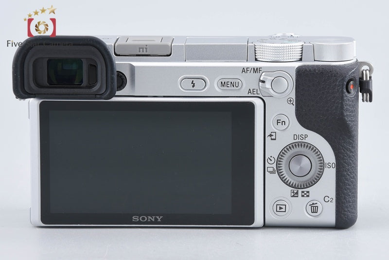 Sony Alpha α6400 ILCE-6400 Silver 16-50 55-210 Lenses [Multiple Languages]