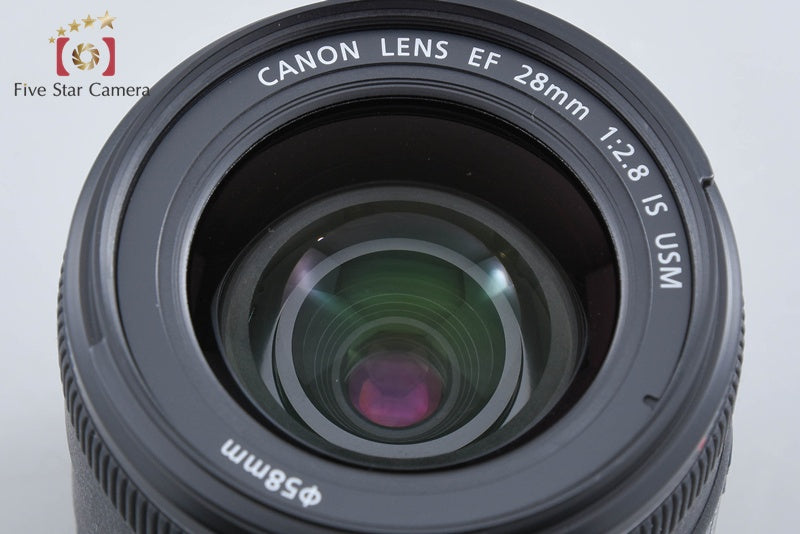 Canon EF 28mm f/2.8 IS USM from Japan