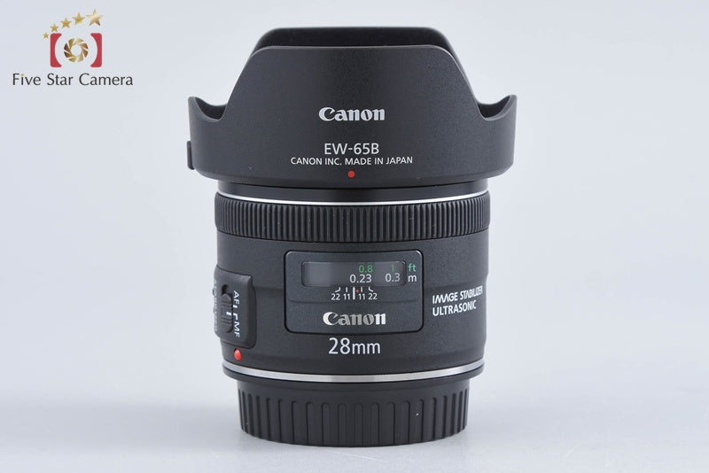 Canon EF 28mm f/2.8 IS USM from Japan