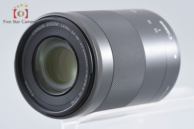 Canon EF-M 55-200mm f/4.5-6.3 IS STM Black from Japan