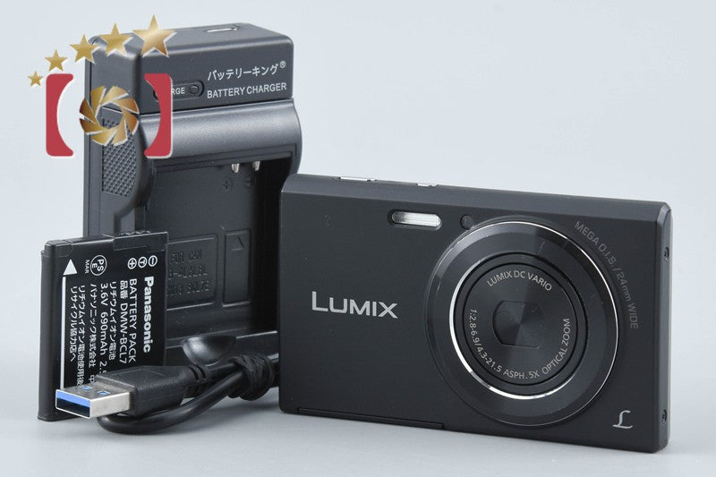 Panasonic LUMIX DMC-FH10 Black 16.1 MP Digital Camera [Japanese Language Only]
