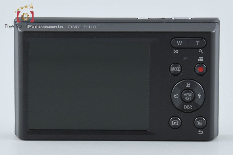 Panasonic LUMIX DMC-FH10 Black 16.1 MP Digital Camera [Japanese Language Only]