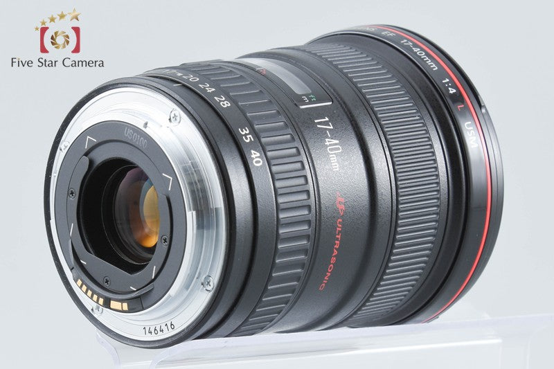Canon EF 17-40mm f/4 L USM w/ Box from Japan