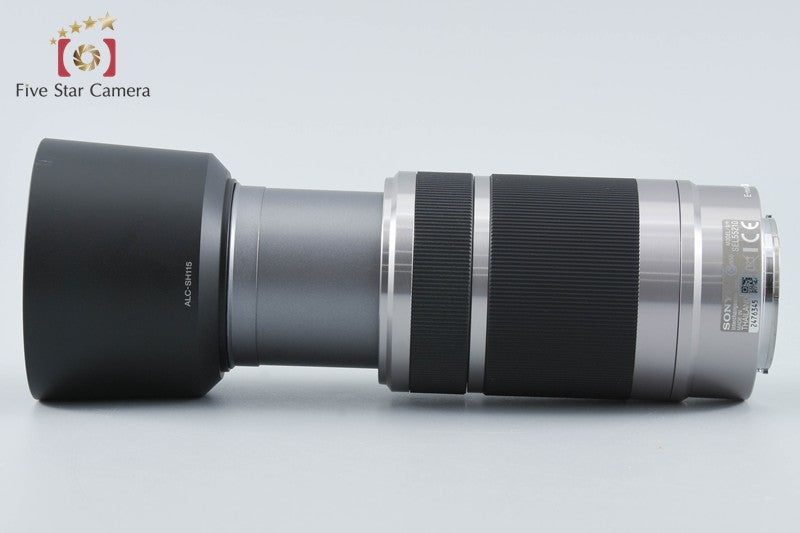 SONY E 55-210mm f/4.5-6.3 OSS SEL55210 Silver from Japan