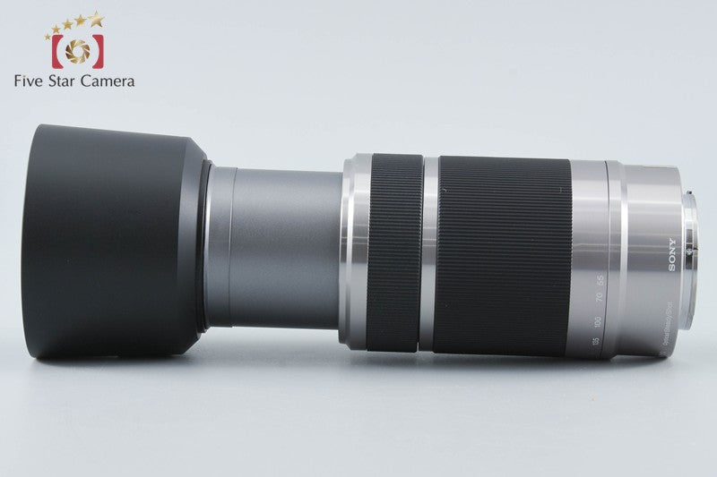 SONY E 55-210mm f/4.5-6.3 OSS SEL55210 Silver from Japan