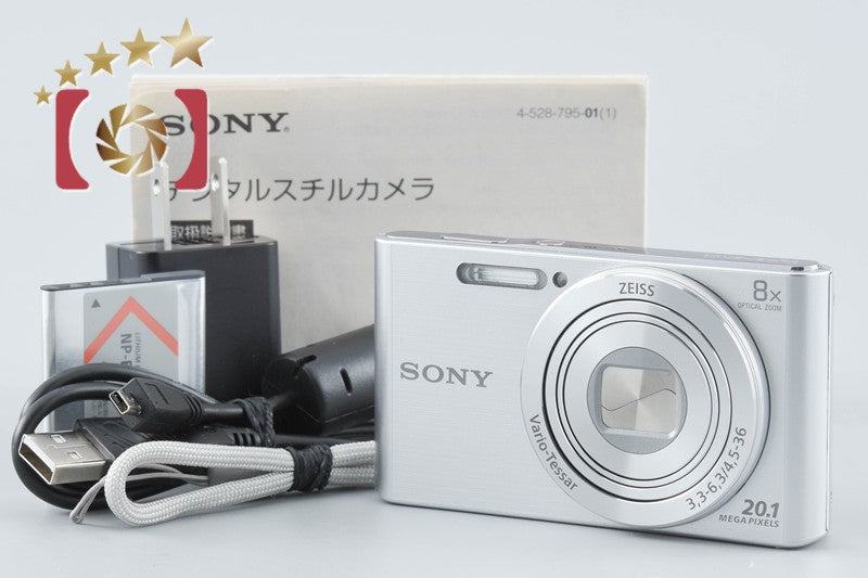 Sony Cyber-Shot DSC-W830 Silver 20.1 MP Digital Camera [Japanese Language Only]