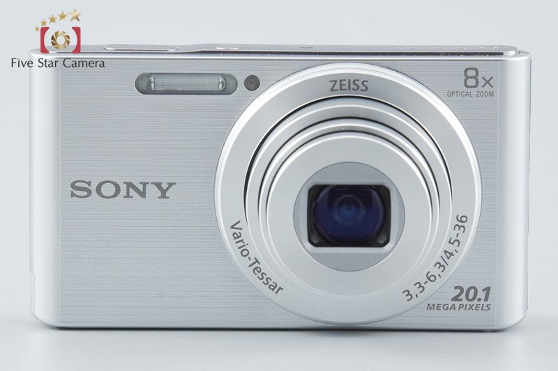 Sony Cyber-Shot DSC-W830 Silver 20.1 MP Digital Camera [Japanese Language Only]