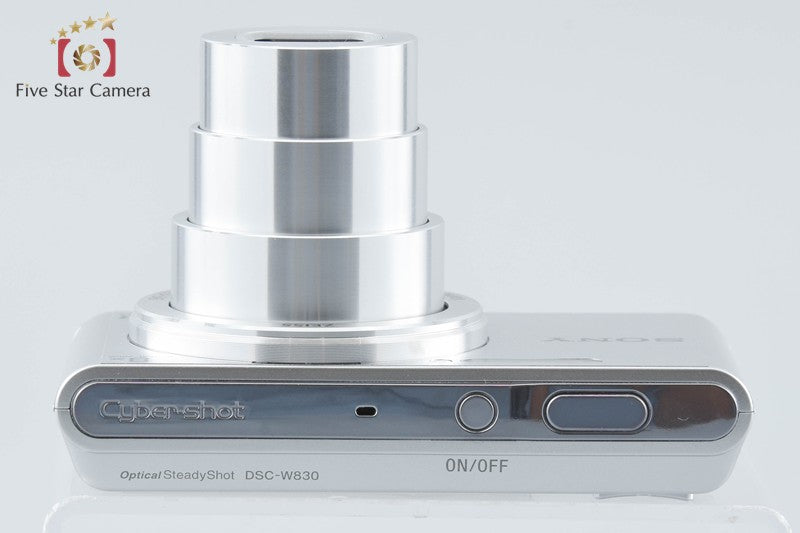 Sony Cyber-Shot DSC-W830 Silver 20.1 MP Digital Camera [Japanese Language Only]