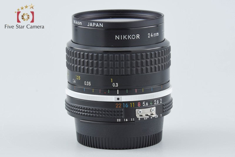 Nikon Ai NIKKOR 24mm f/2 w/ Box from Japan